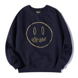 Drew House Sketch Crewneck Sweatshirt Navy Blue